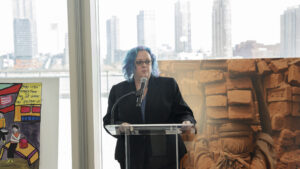 Chris speaks at the Global Commission on Human Trafficking and Modern Slavery stakeholders luncheon at the United Nations in New York.
